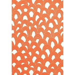  Arches Print Orange by F Schumacher Fabric