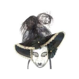   Music Cappello Mozart Venetian Hat Masquerade Mask