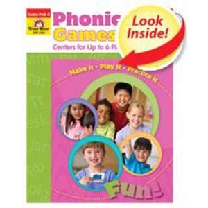   Pack EVAN MOOR PHONICS GAMES CENTERS LEVEL A FOR 