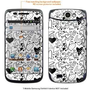  Protective Decal Skin Sticker for Samsung Exhibit II 4G 