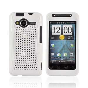  Xmatrix White Hard Plastic Case For HTC Evo Shift 4G 