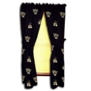 College Covers WFUCP63/ WFUCP84 Wake Forest Printed Curtain Panels 