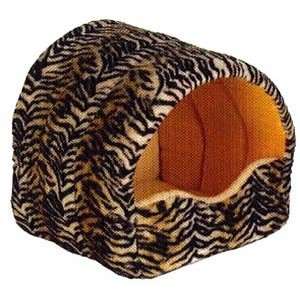 Cuddle Dome Pet Bed  Fabric CHEETAH  Size ONE SIZE  