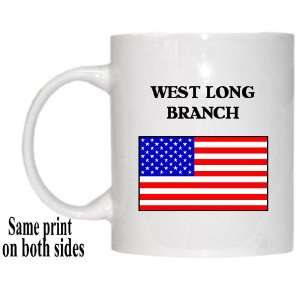  US Flag   West Long Branch, New Jersey (NJ) Mug 