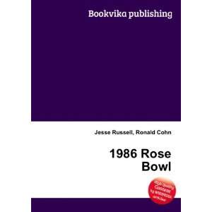  1986 Rose Bowl Ronald Cohn Jesse Russell Books
