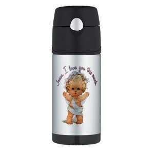  Thermos Travel Water Bottle Jesus I Love You This Much 
