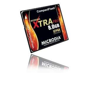  MICRODIA 8GB 160x XTRA Pro Compact Flash CF Card (Retail 