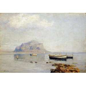  A Calm With Fishing Boats In The Bay of Naples Arts 