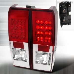  2006 2008 Hummer H3 Led Tail Lights Red Automotive