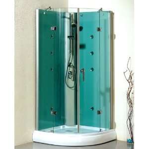  WK L01 Shower Enclosure with 8 body jets