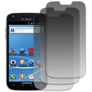 EMPIRE T Mobile Samsung Galaxy S II 3 Pack of Matte Anti Glare Screen 