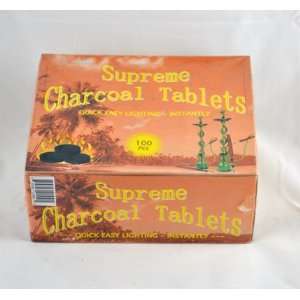  Supreme Charcoal Tablets Hookah Charcoal 100 pcs 