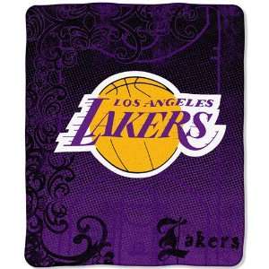  NBA Los Angeles Lakers 50x60 Micro Raschel Throw Sports 