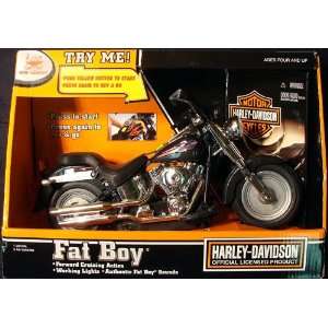  Harley Davidson Fat Boy Motorcycle Toys & Games