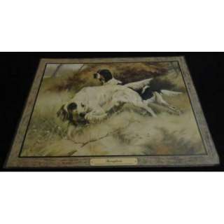 Vintage G. MUSS ARNOLT Print   Thoroughbreds (Outdoor, Hunting, Dogs 