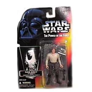 com Star Wars Power of the Force Han Solo in Carbonite with Carbonite 