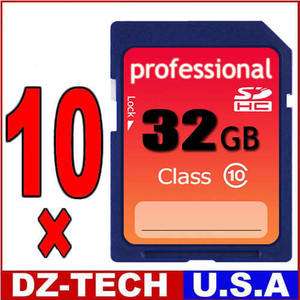   New Professional 32GB Extreme SDHC SD Class 10 Flash Memory Card 32 GB
