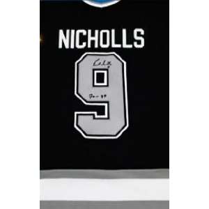  Bernie Nichols autographed Hockey Jersey (Los Angeles 