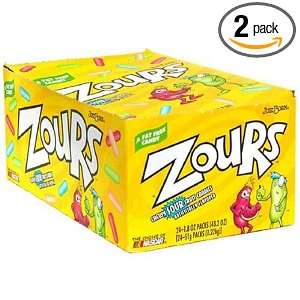 Zours Candy, Original, 1.8 Ounce Bags (Pack of 48)  