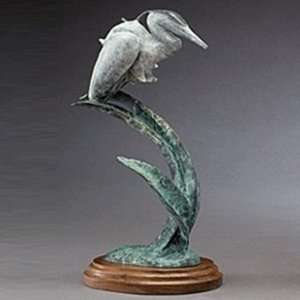  Heron Sculpture Mornings Calm White