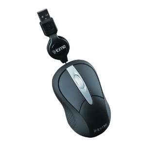  iHome Retractable Laser Notebook Mouse (Black 
