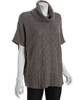 Design History chinchila cashmere oversize cable knit sweater 
