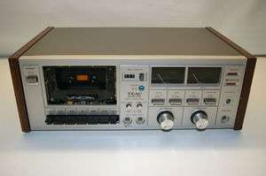Teac A 108 SYNC Cassette Deck Tape Player Vintage Parts  
