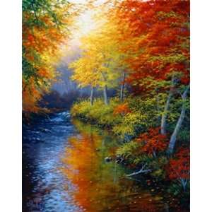  Reflections Of Autumn (White) Wall Mural
