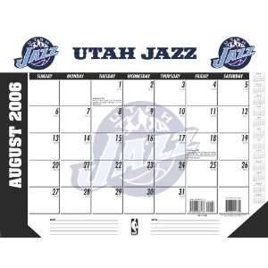 Utah Jazz NBA 2006 2007 Academic/School Desk Calendar  