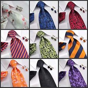 PCS 100% Silk Luxury Mens Tie Necktie 72 Styles  