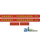 Massey Ferguson Hood Decal A M601HA 35 SPECIAL