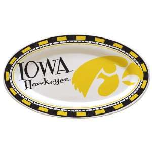  NCAA University of Iowa Gameday 2 Ceramic Platter Sports 