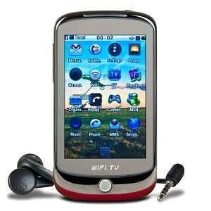    SIM Bluetooth Camera Smartphone w/FM & TV Tuner (Red) Electronics