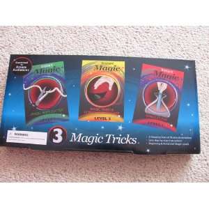  Three (3) Instant Magic Tricks Illusion & Levitation 