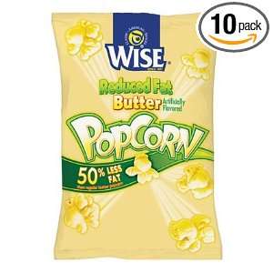 Wise Reduced Fat Butter Popcorn, 6.25 Oz Grocery & Gourmet Food