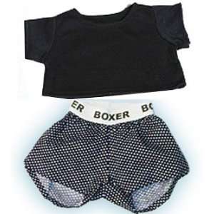  Speckle Boxer Shorts w/ Navy Blue T shirt Clothes for 14 