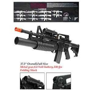  M4A1 M16 Electric Airsoft Rifle w/Grenade Launcher