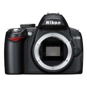 Nikon D3000 10.2 MP DSLR Camera Body   Refurbished by 