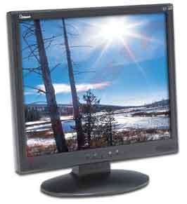 ViewSonic Q7 17 LCD Flat Screen PC Monitor   Grade A  