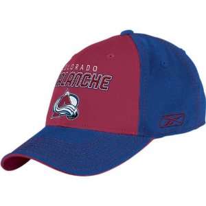  Reebok Colorado Avalanche Center Ice Adjustable Hat 