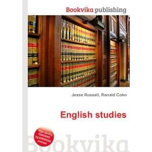  English studies Ronald Cohn Jesse Russell Books