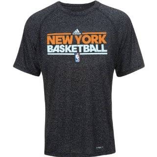 Adidas New York Knicks Heathered Climalite T Shirt 