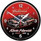 KEVIN HARVICK 2012 BUDWEISER ROUND 12.75 MADE IN USA W