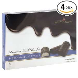Manhattan Chocolate Marshmallow Twist Gift Box, 7 Ounce (Pack of 4)