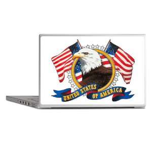   17 Skin Cover Bald Eagle Emblem with US Flag 