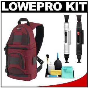  Lowepro SlingShot 100 AW (Bordeaux Red) Camera Backpack 