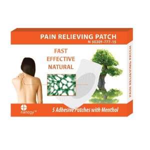  Pain Relieving Patch with Menthol (Set of 5 boxes) Health 