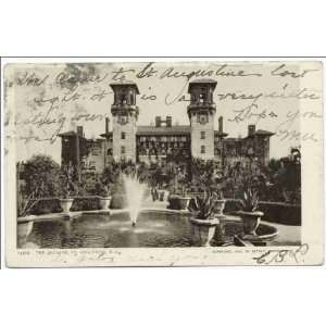  Reprint The Alcazar and Annex, St. Augustine, Fla 1905 and 