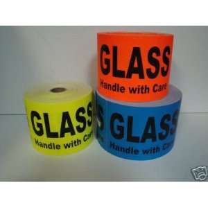   Rolls 500 4x6 Large Fragile GLASS Shipping Labels