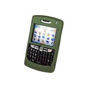  Rubberized Proguard Case for BlackBerry 8830 (Green) Cell 